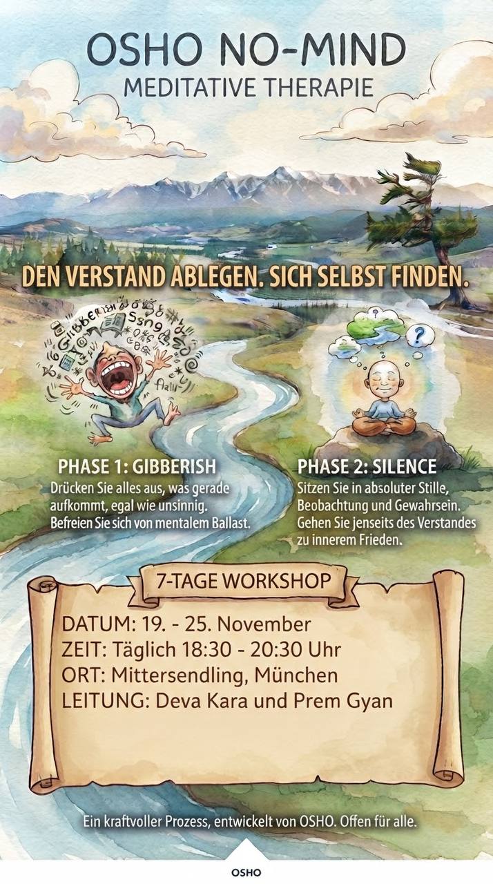 Osho No-Mind Taster in München