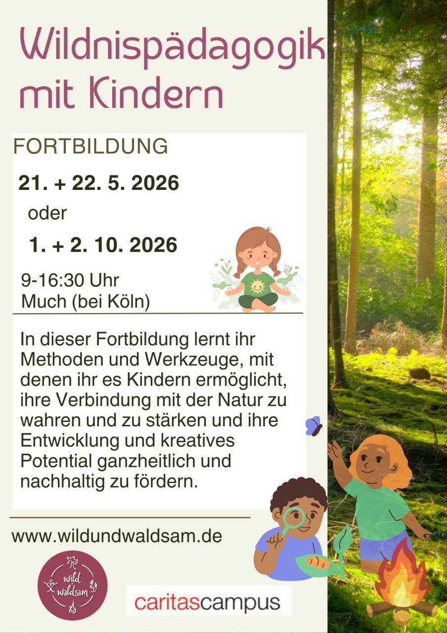 Fortbildung Naturverbindung und Wildnispädagogik